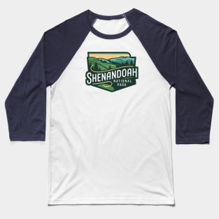 National Park Shenandoah Baseball T-Shirt